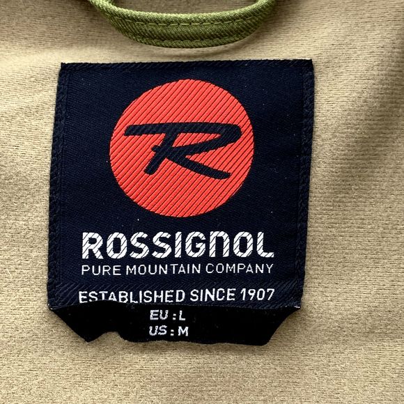 Rossignol Jacket Adult Medium Green SoftShell Ski Snowboard Sample Outdoor Men's - Picture 4 of 11